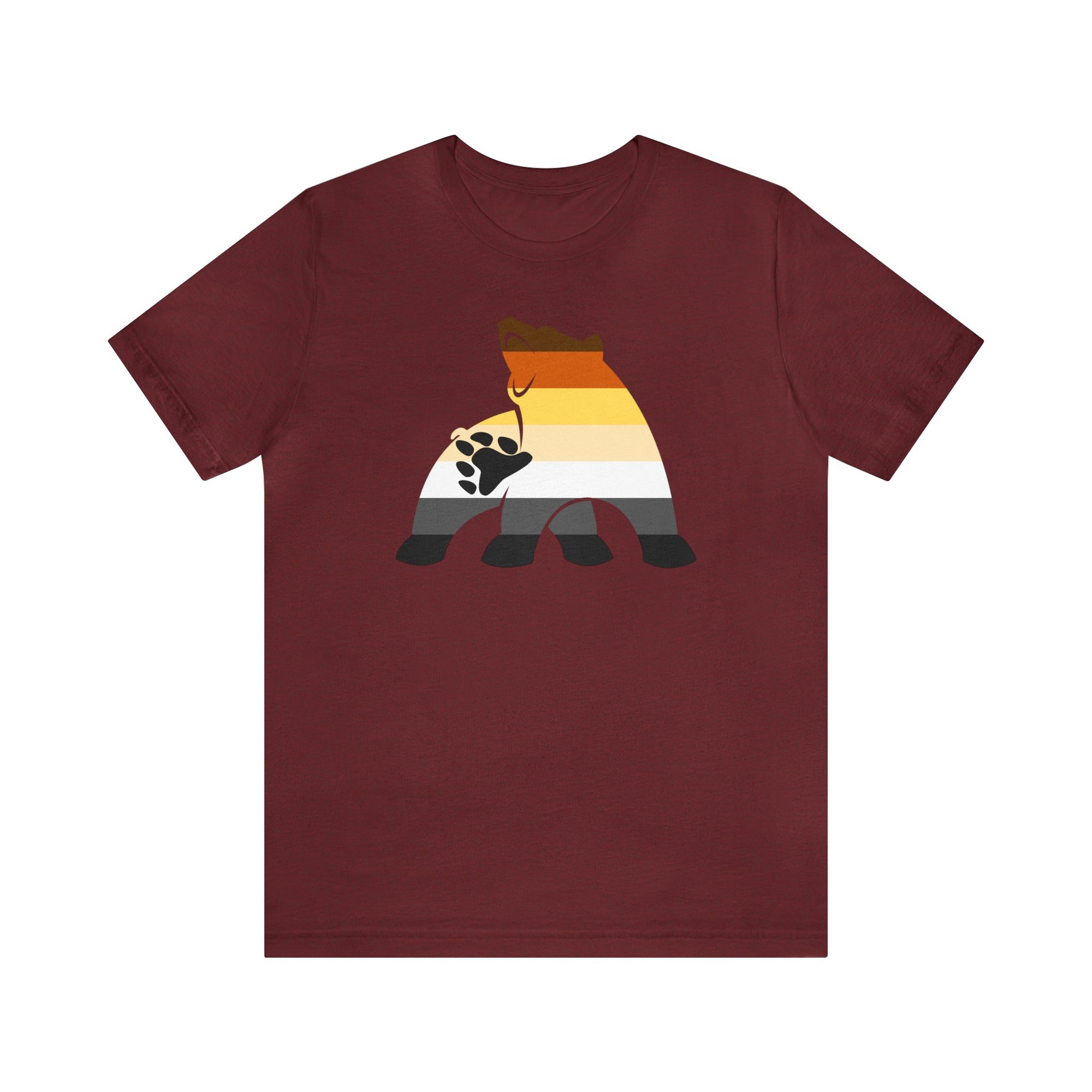 Bear Brotherhood Flag Silhouette Tee - Tee - Twisted Jezebel