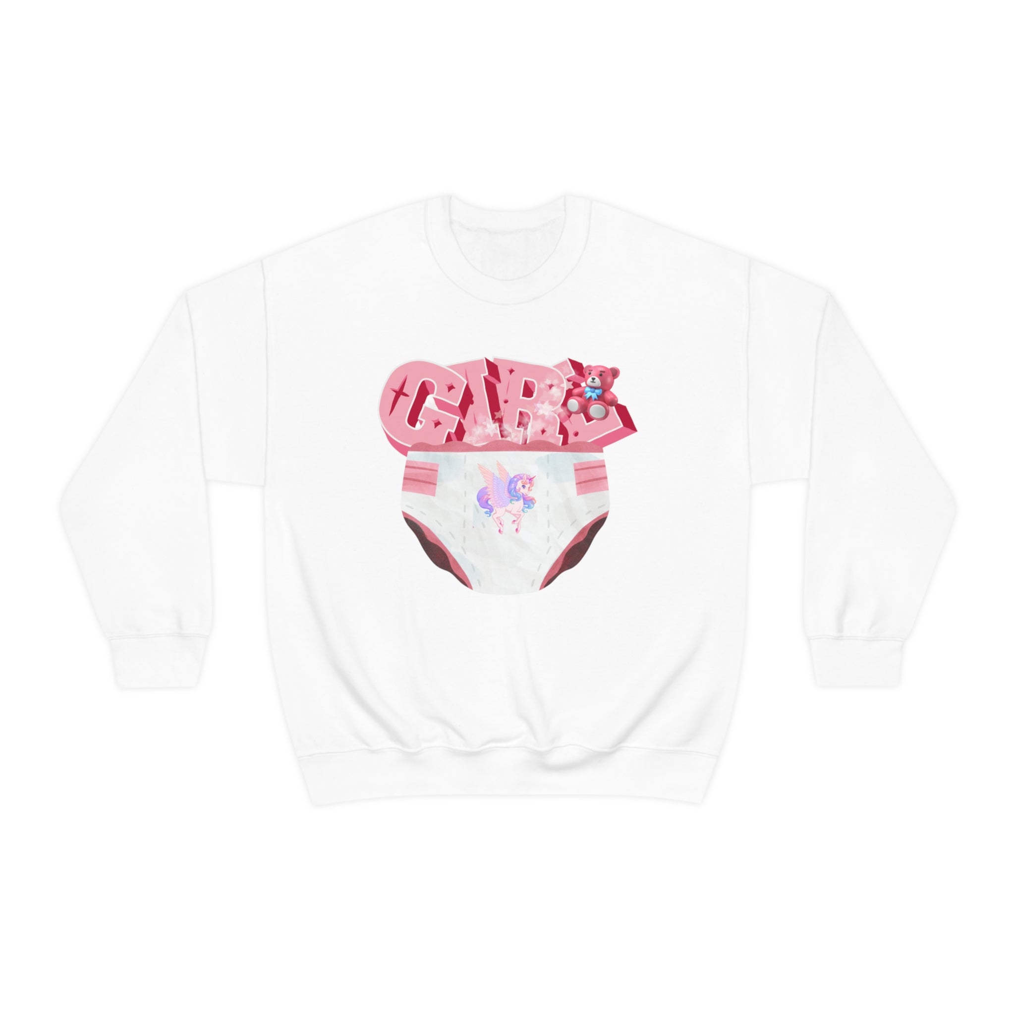 Diaper Girl Sweatshirt - Sweatshirt - Twisted Jezebel
