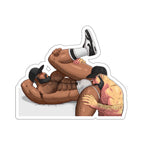 Men Rimming Kiss-Cut Stickers: Biracial I Edition