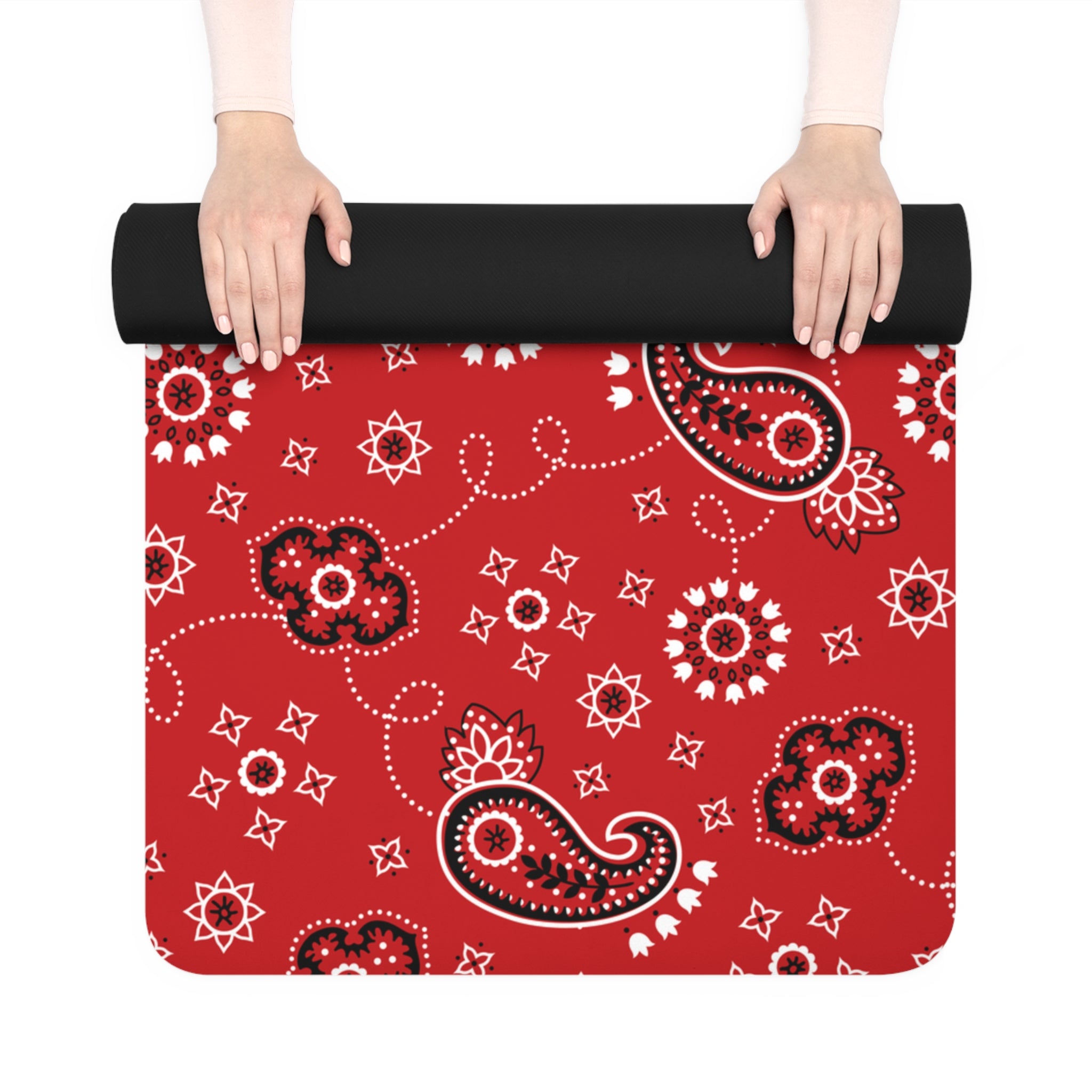 Hanky Code: Red Fluid Proof Rimming Mat