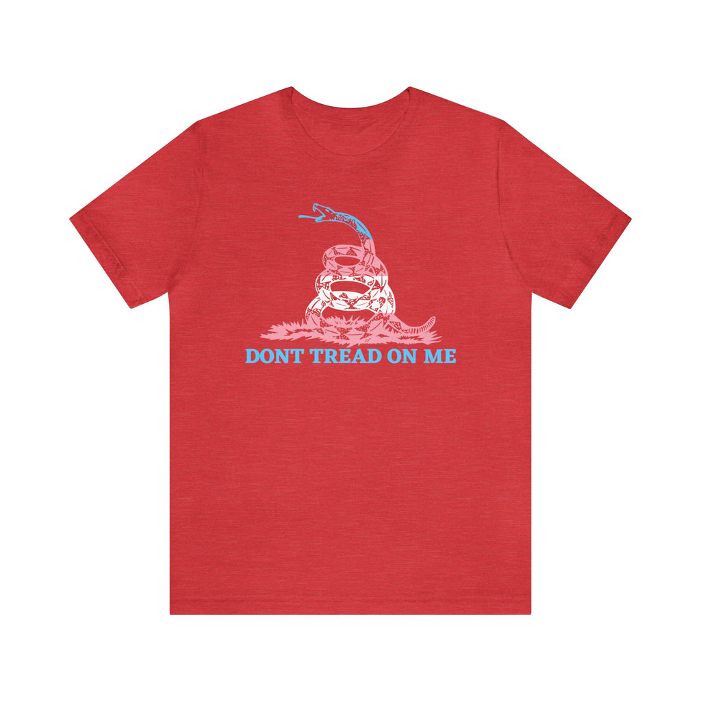 Don't Tread On Me Trans Pride Edition Tee - Tee - Twisted Jezebel