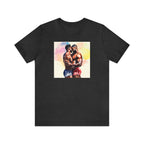 Gay Valentines: "Sunset Embrace" Tee - T-Shirt - Twisted Jezebel
