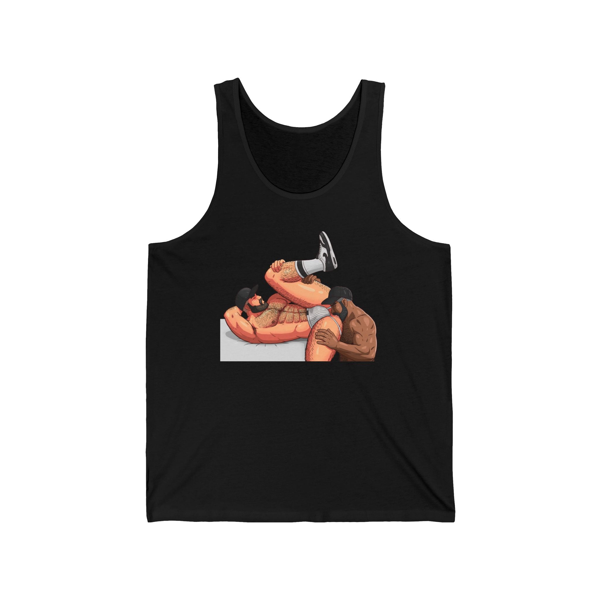 Men Rimming Tank: Biracial II Edition