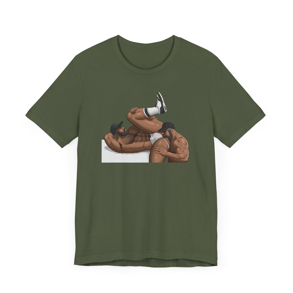 Men Rimming Tee: Black is Beautiful Edition