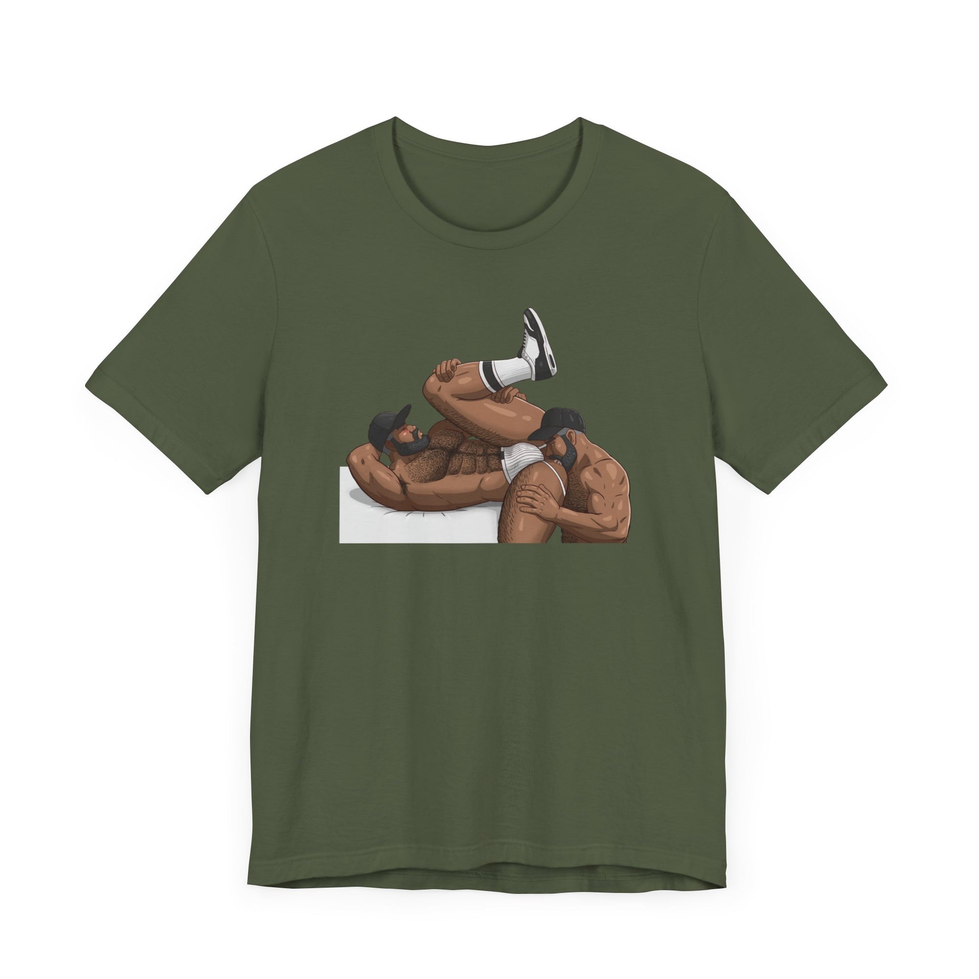 Men Rimming Tee: Black is Beautiful Edition