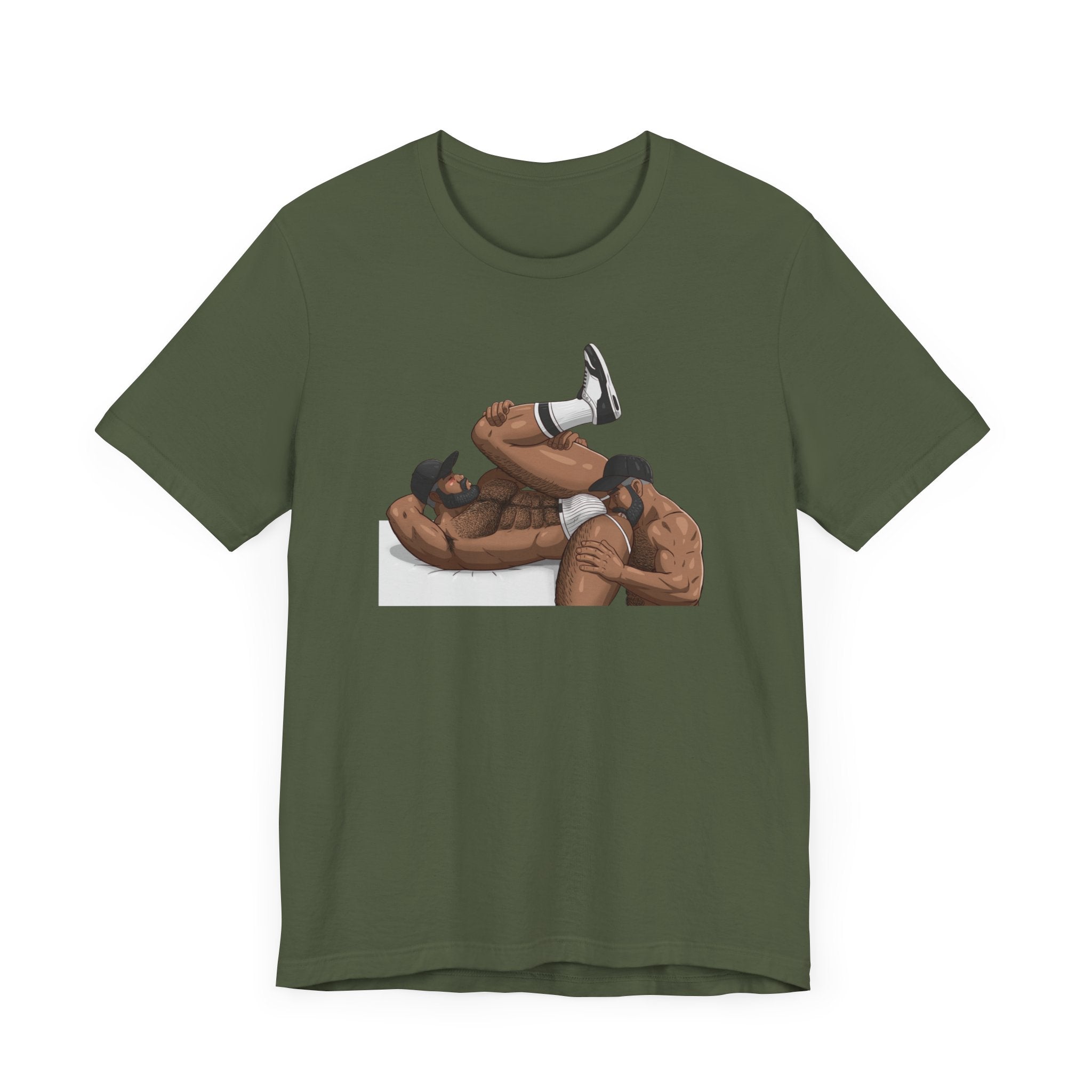 Men Rimming Tee: Black is Beautiful Edition