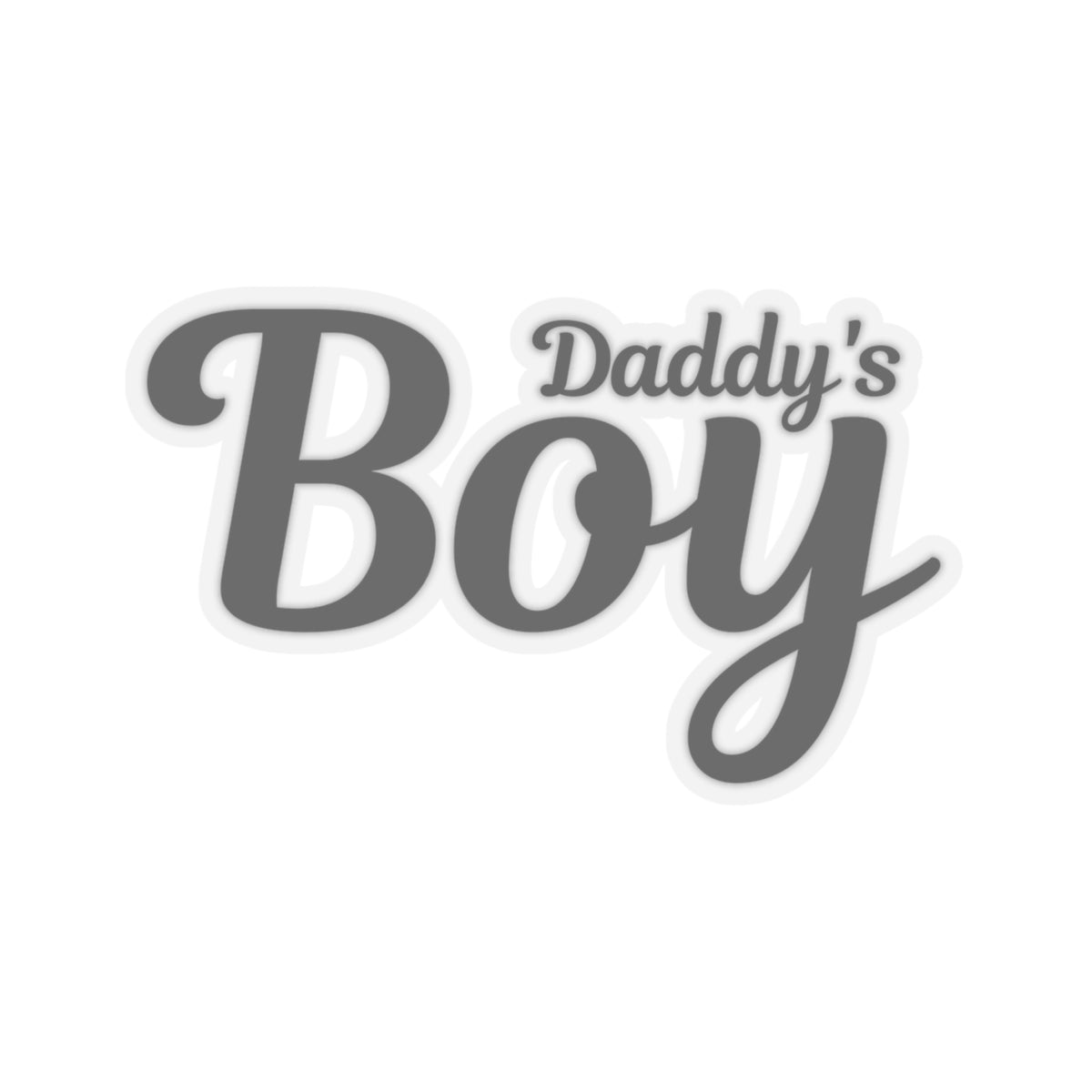 Daddy's Boy Kiss-Cut Stickers - Kiss-Cut Stickers - Twisted Jezebel
