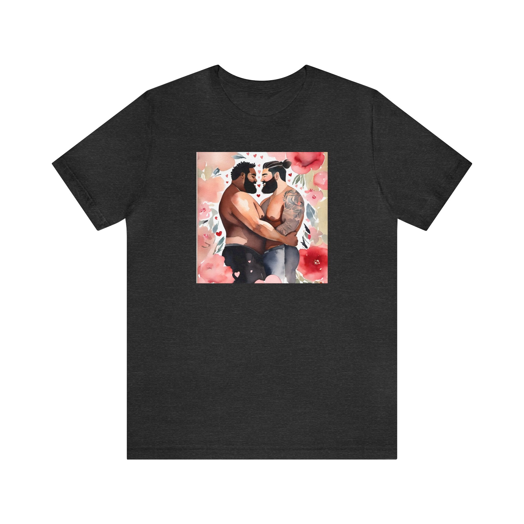 Gay Valentines: "Blossoming Love" Tee - T-Shirt - Twisted Jezebel