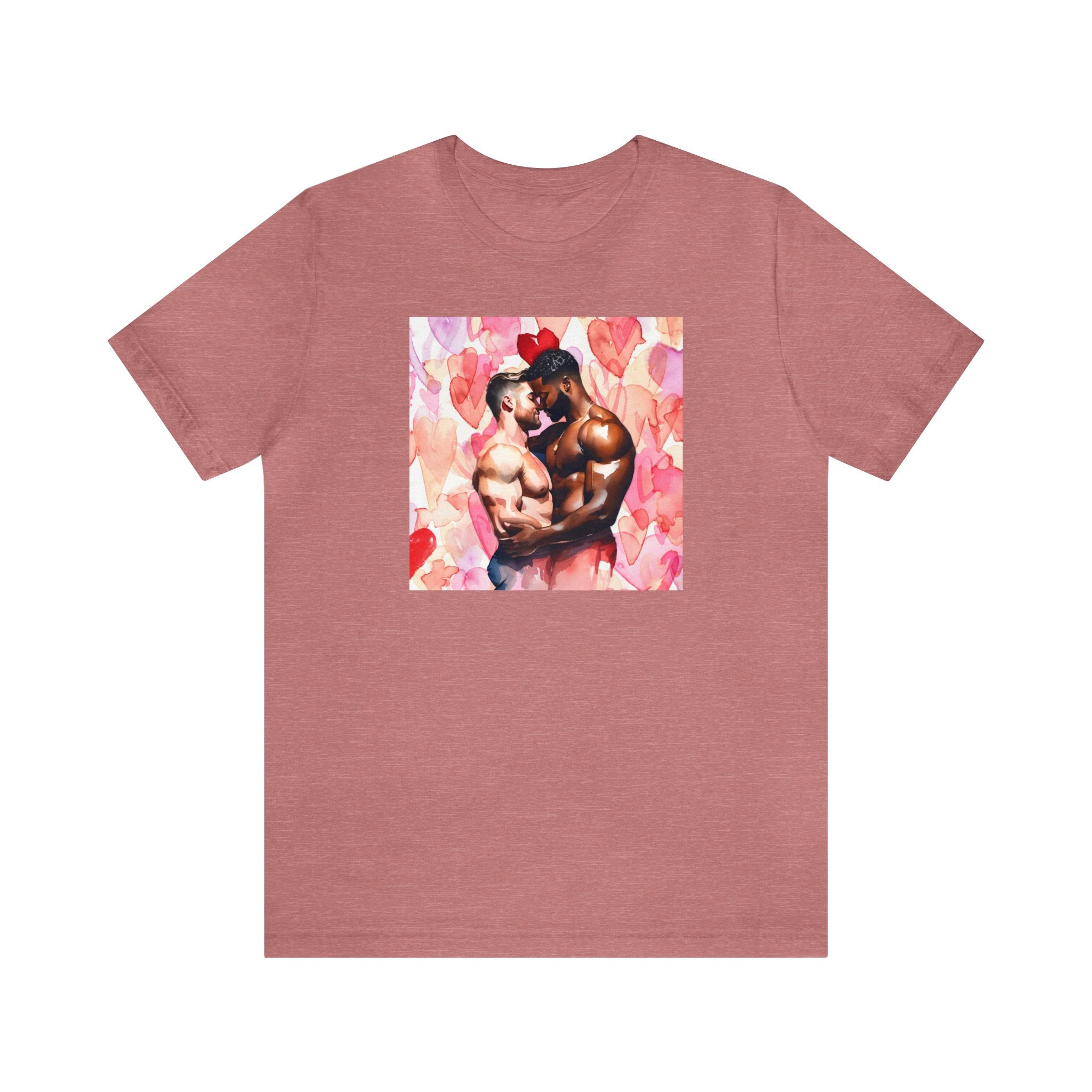 Gay Valentines: "United Hearts" Tee - T-Shirt - Twisted Jezebel