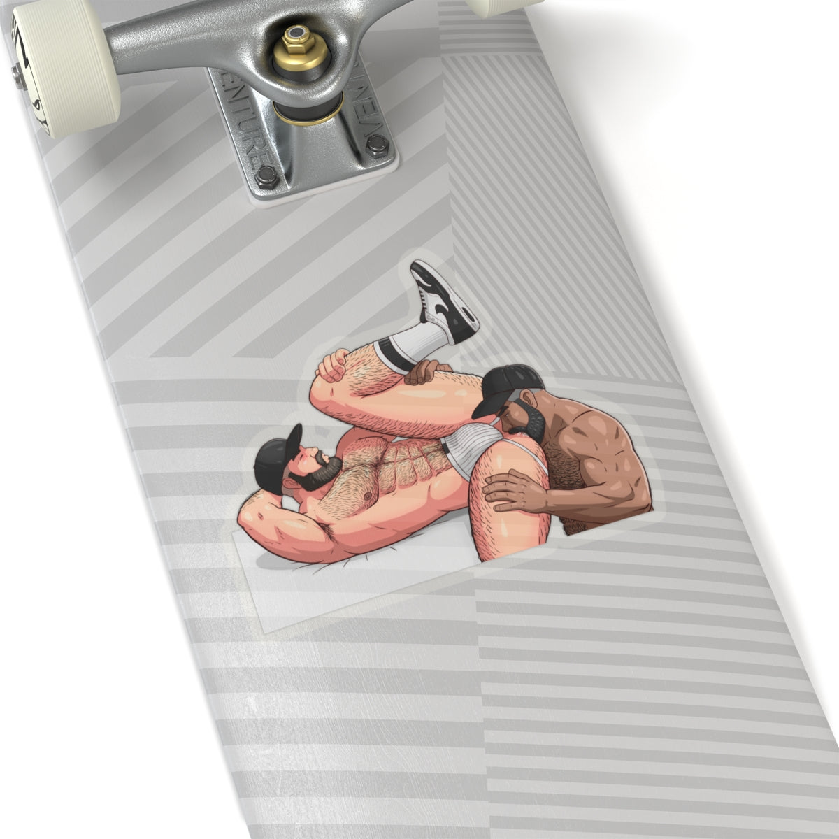 Men Rimming Kiss-Cut Stickers: Biracial II Edition
