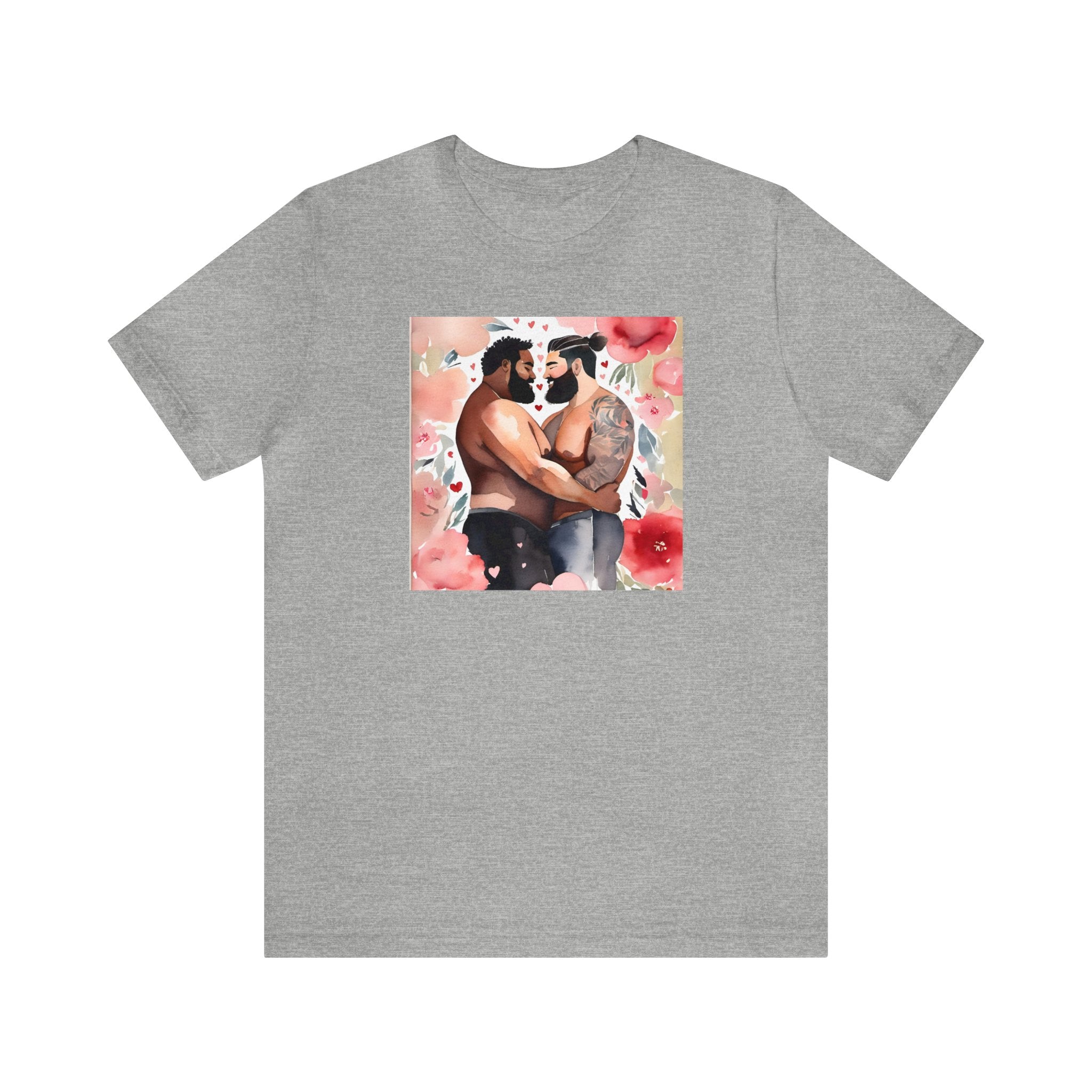 Gay Valentines: "Blossoming Love" Tee - T-Shirt - Twisted Jezebel