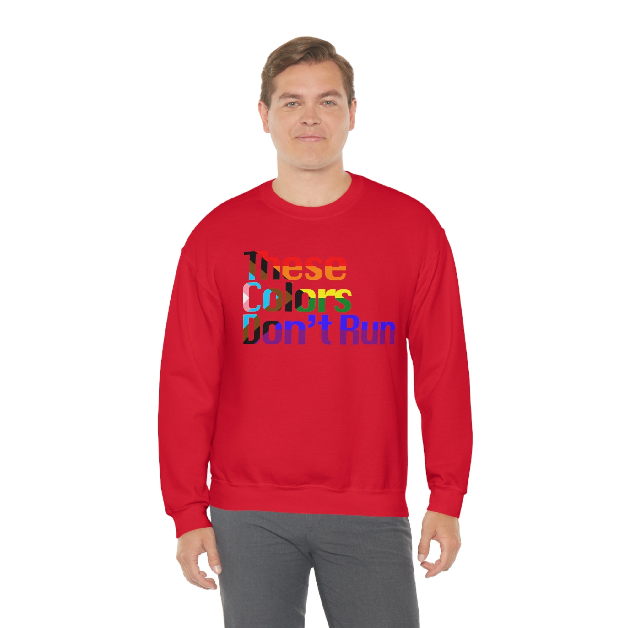 These Colors Don't Run Pullover - Sweatshirt - Twisted Jezebel