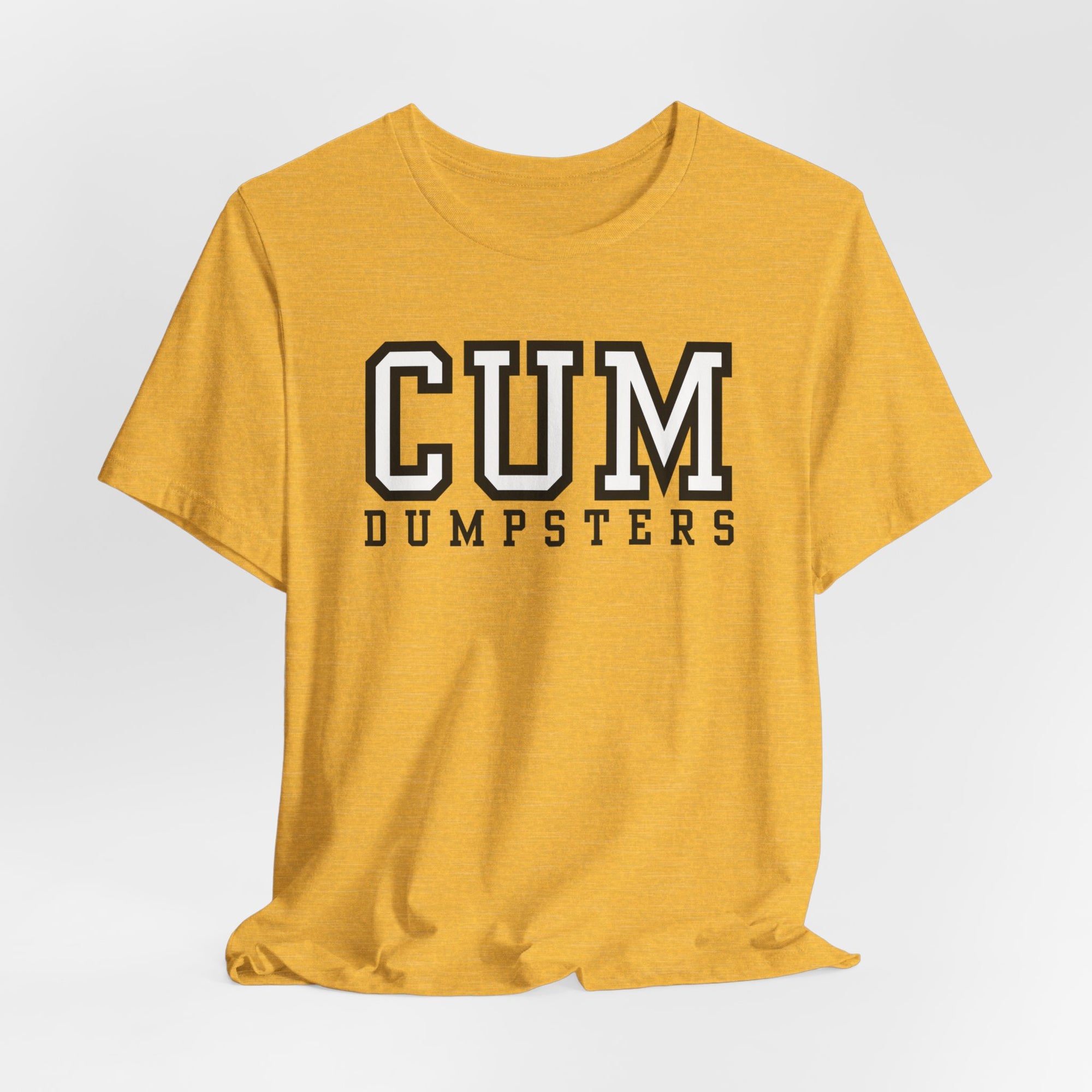 CUM Dumpsters University Letterman Tee - Tee - Twisted Jezebel