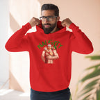 Naughty Elves Three-Panel Fleece Hoodie