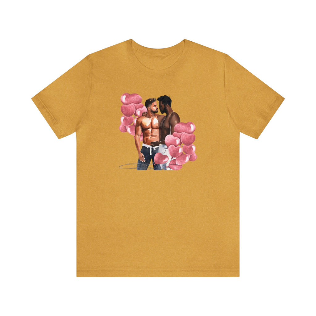 Gay Valentines: "Whispers of the Heart" Tee - T-Shirt - Twisted Jezebel