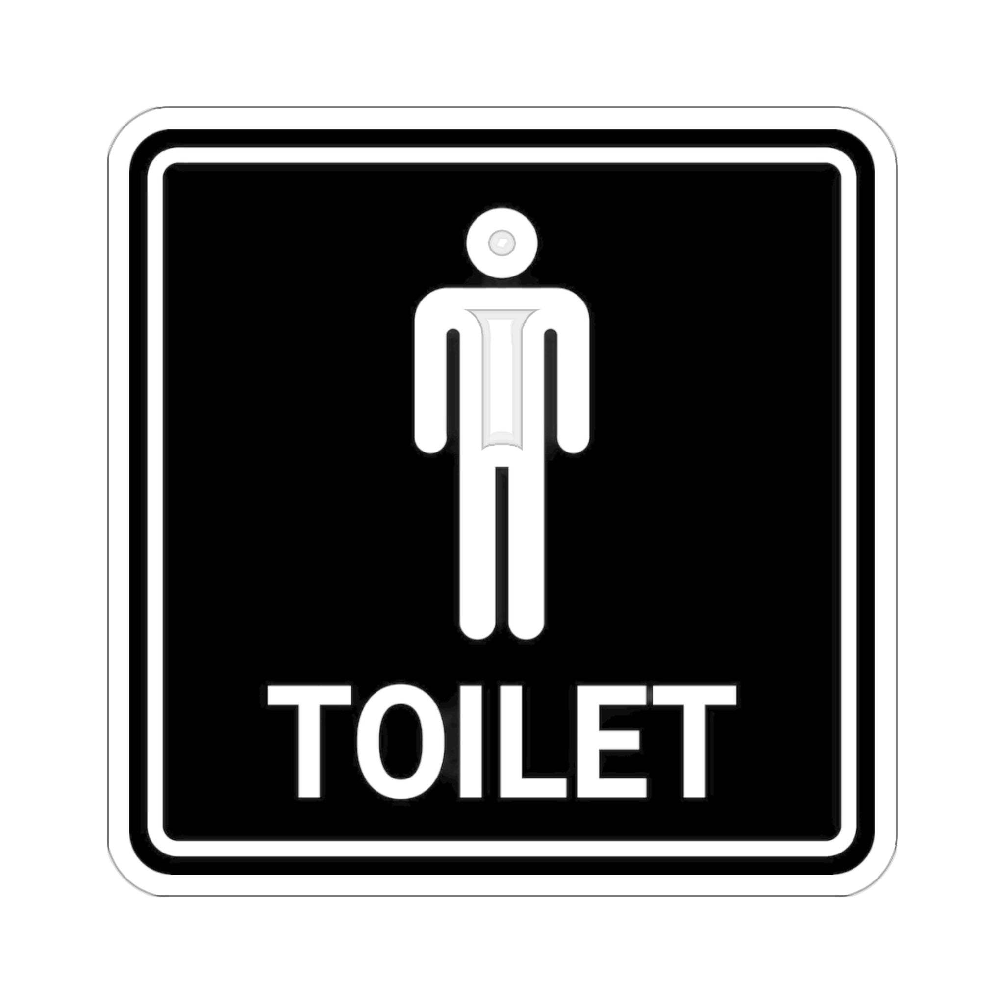 Toilet Kiss-Cut Stickers - Kiss-Cut Stickers - Twisted Jezebel