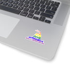 Dont Tread On Me Pride Edition Kiss-Cut Stickers - Kiss-Cut Stickers - Twisted Jezebel
