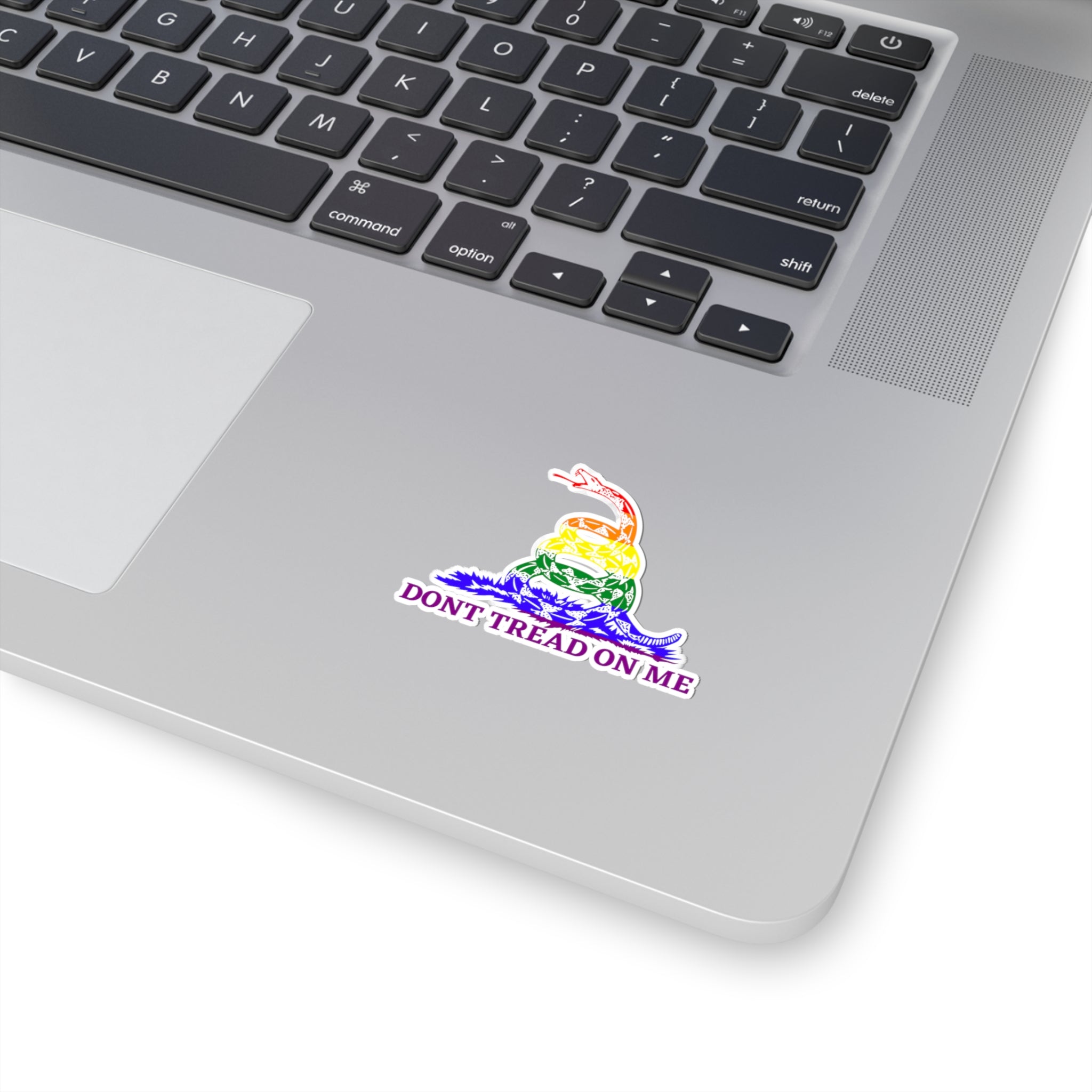 Dont Tread On Me Pride Edition Kiss-Cut Stickers - Kiss-Cut Stickers - Twisted Jezebel