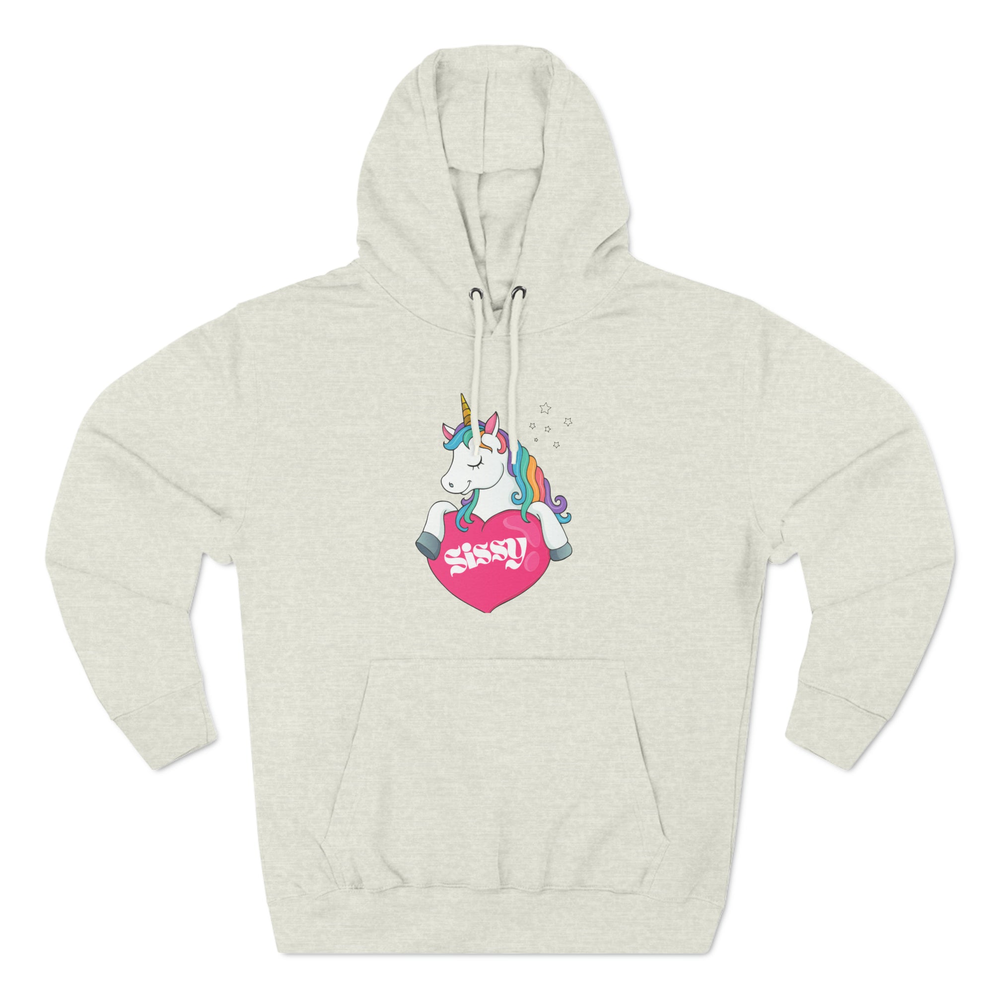Unicorn Sissy Three-Panel Fleece Hoodie