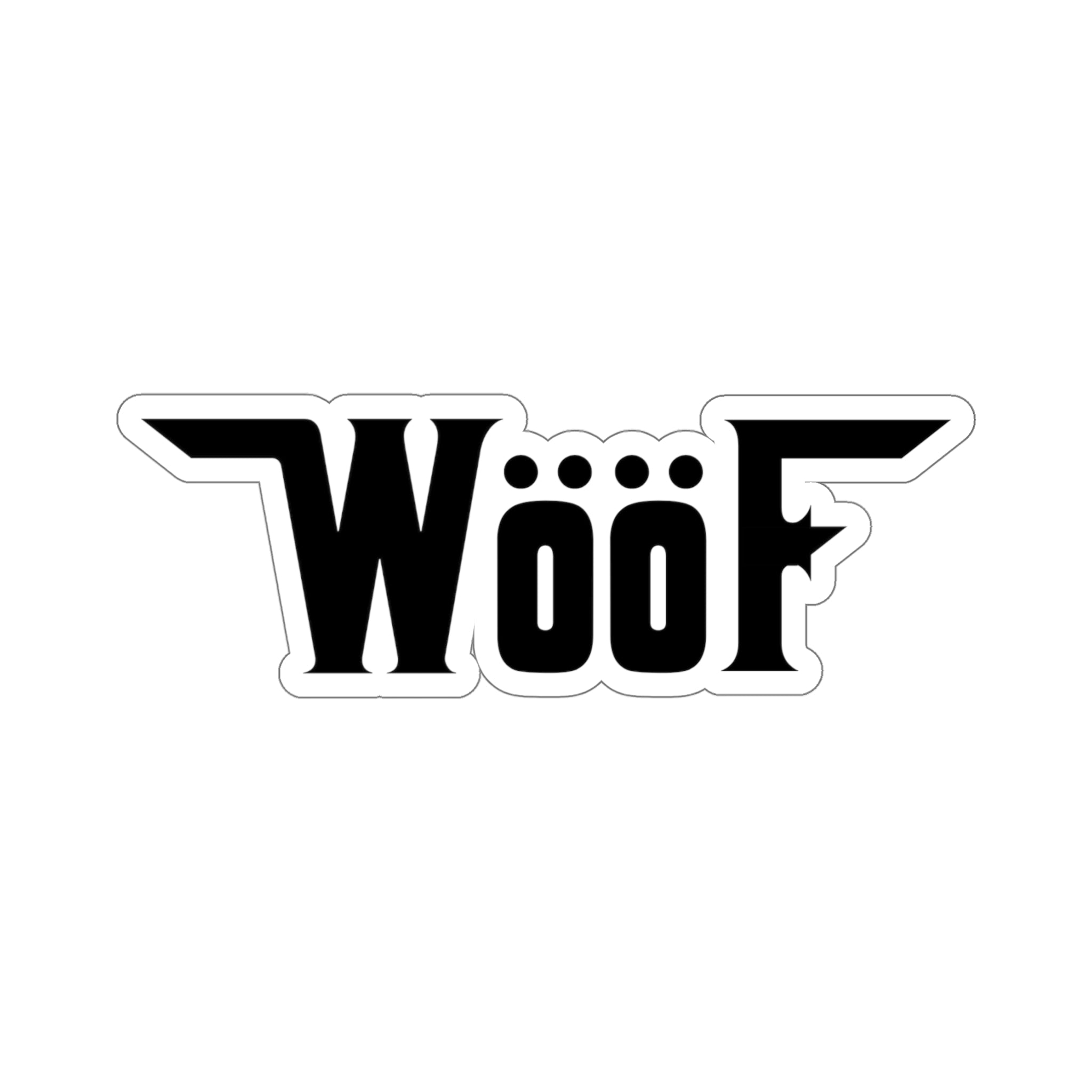 WööF Kiss-Cut Stickers - Kiss-Cut Stickers - Twisted Jezebel