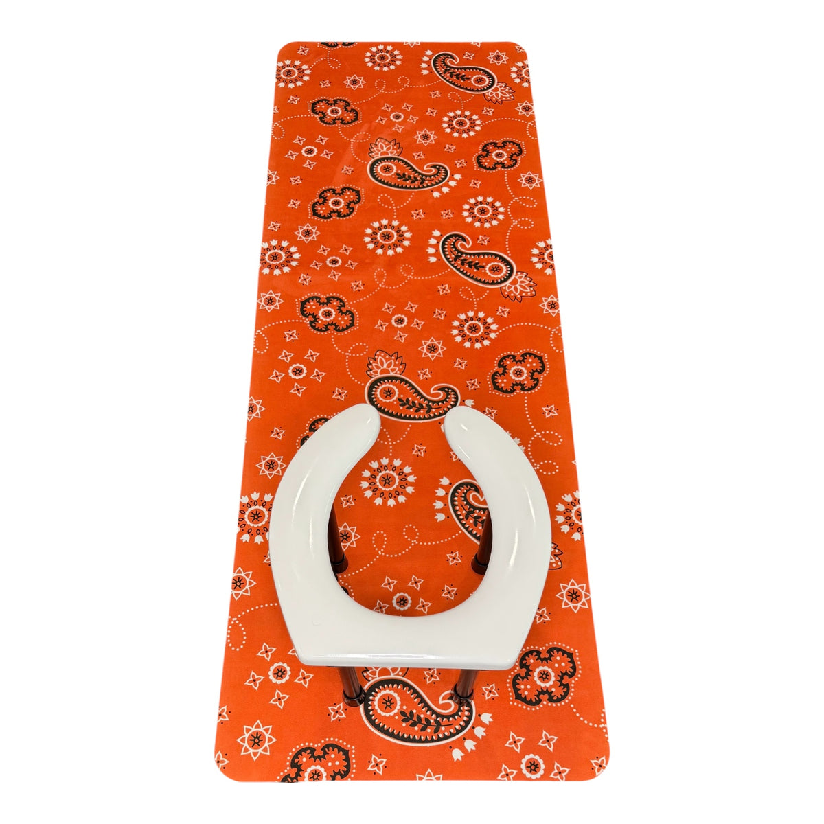 Hanky Code: Orange Fluid Proof Rimming Mat