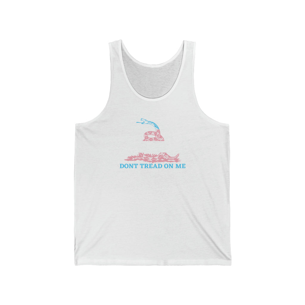 Don't Tread on Me Trans Edition Tank - Tank - Twisted Jezebel