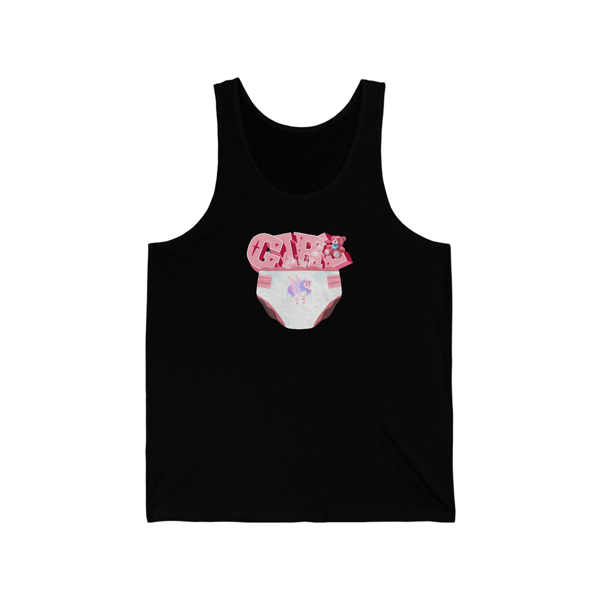 Diaper Girl Tank - Tank - Twisted Jezebel