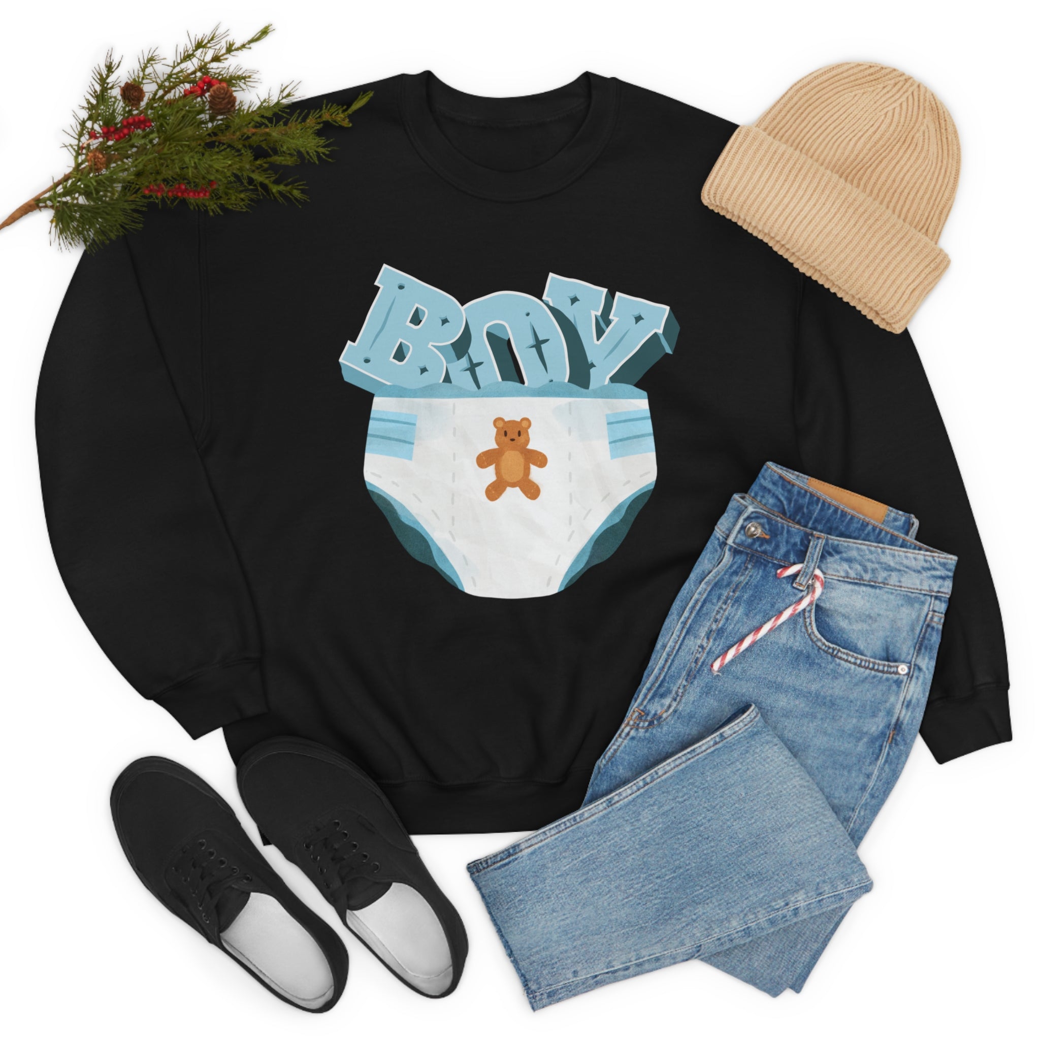 Diaper Boy Pullover - Sweatshirt - Twisted Jezebel