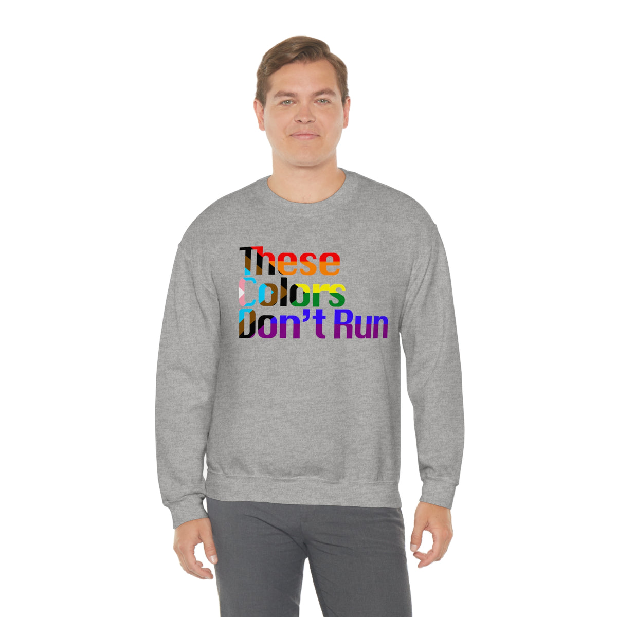 These Colors Don't Run Pullover - Sweatshirt - Twisted Jezebel