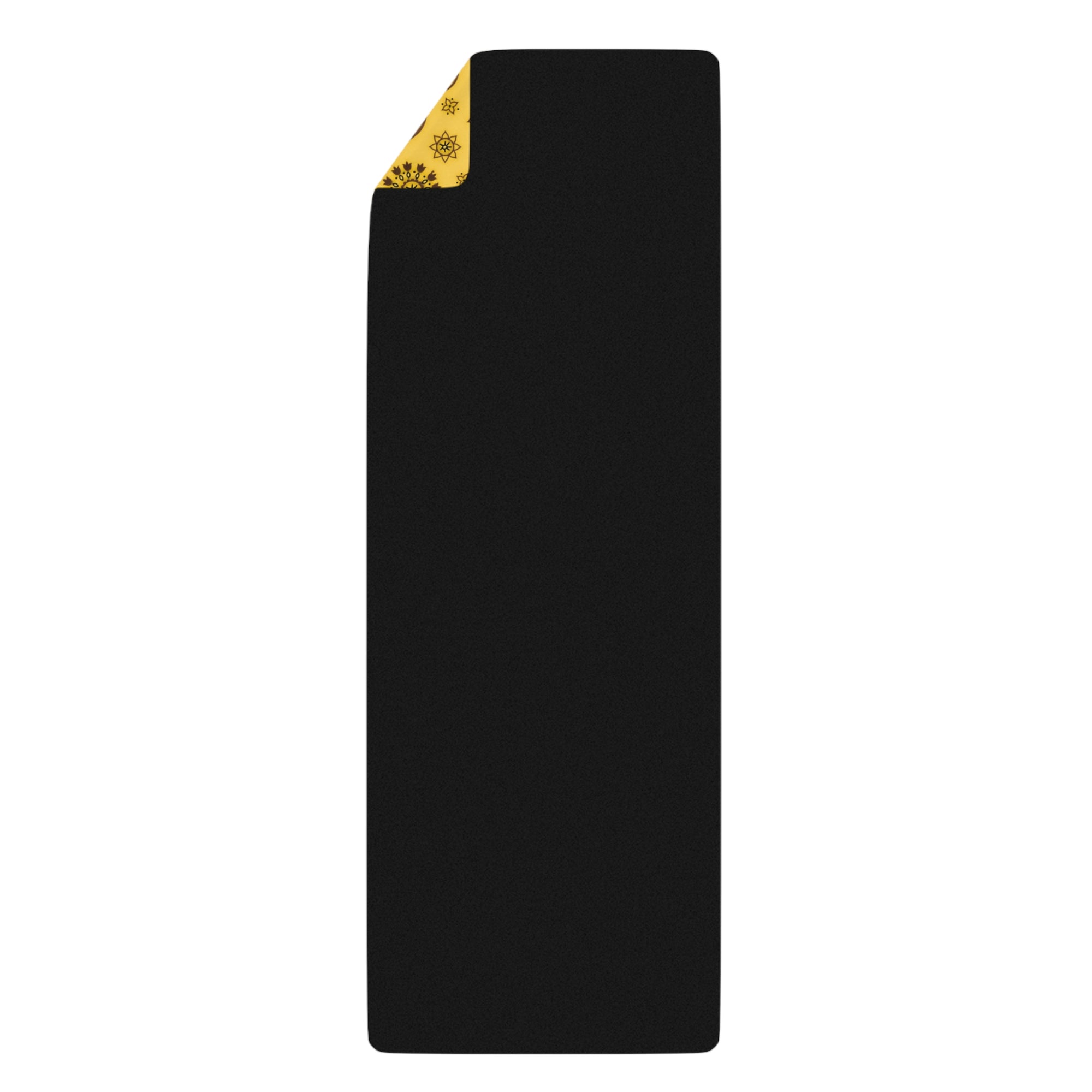 Hanky Code: Yellow & Brown Fluid Proof Rimming Mat