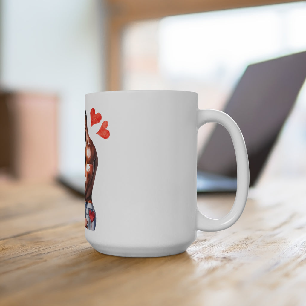 Gay Valentine: Embrace in Love Mug - Mug - Twisted Jezebel