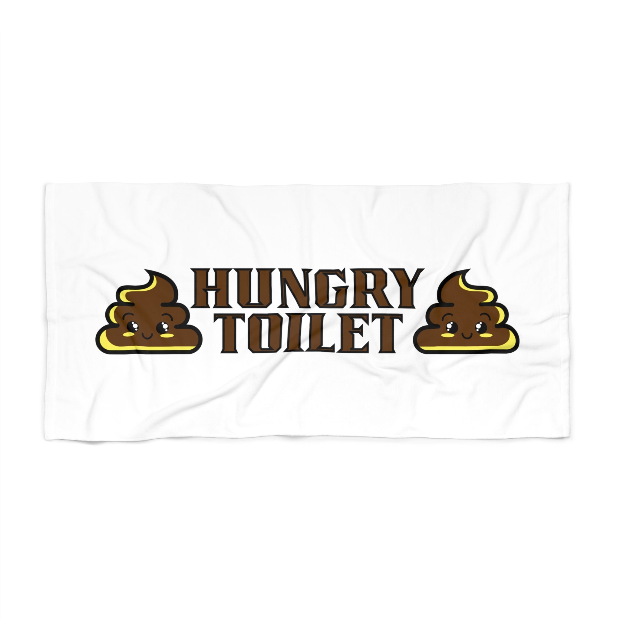 Hungry Toilet Rimming Mat Towel