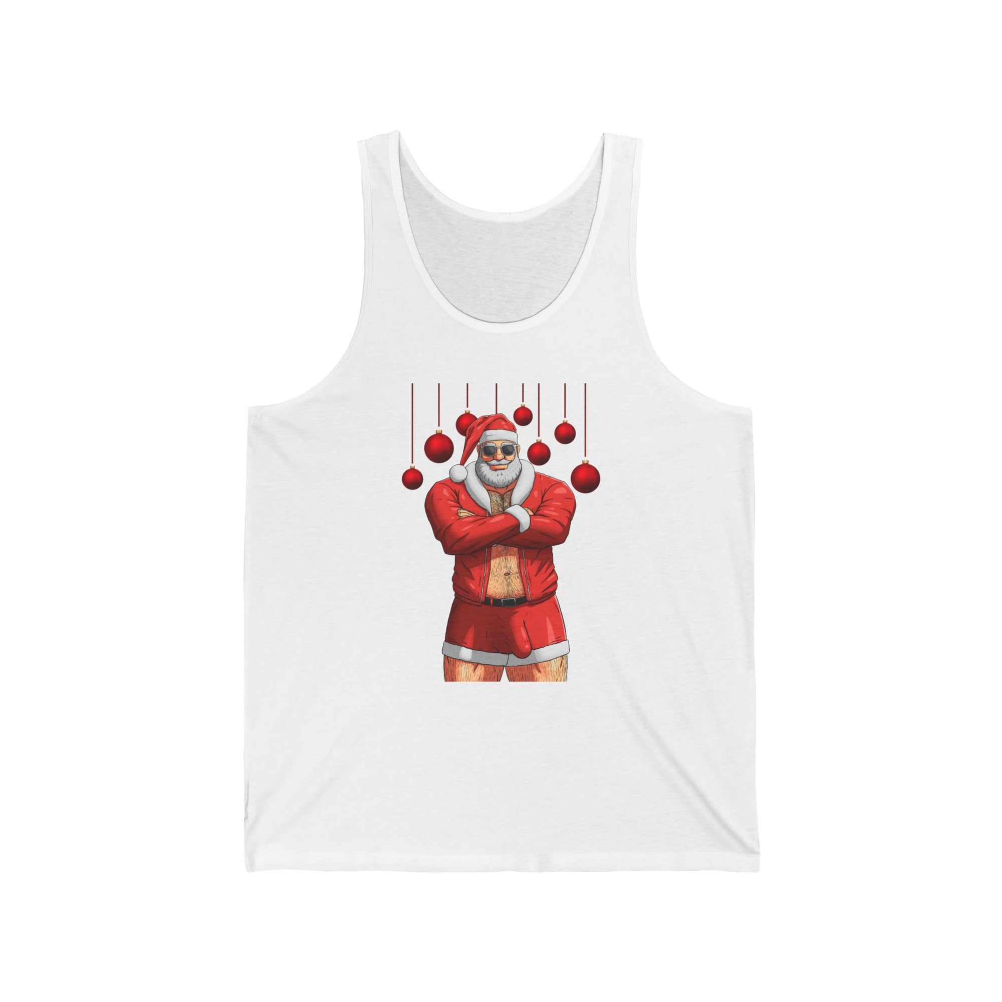 Santa Daddy, Jingle Balls Tank, White Edition
