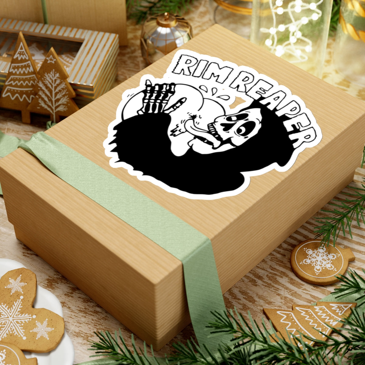 Rim Reaper Kiss-Cut Stickers - Paper products - Twisted Jezebel