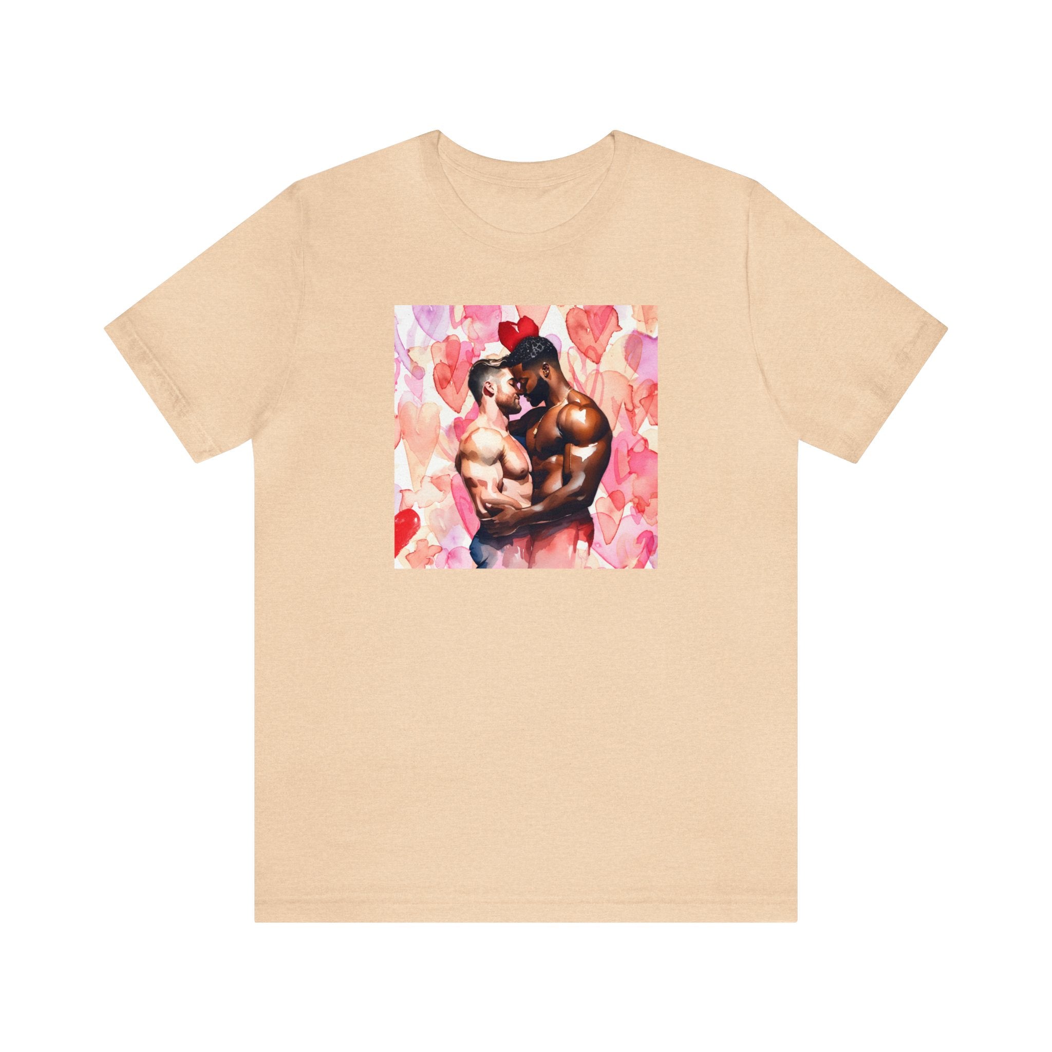 Gay Valentines: "United Hearts" Tee - T-Shirt - Twisted Jezebel