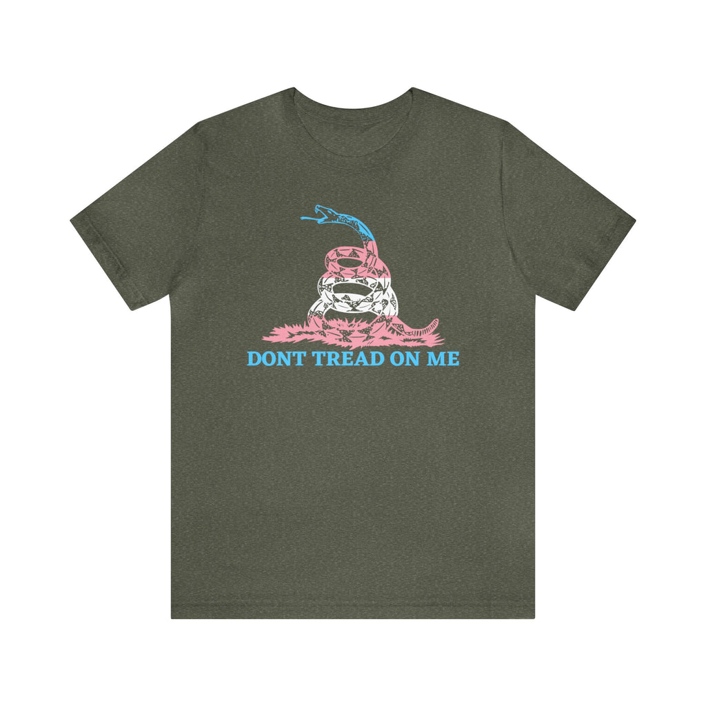 Don't Tread On Me Trans Pride Edition Tee - Tee - Twisted Jezebel