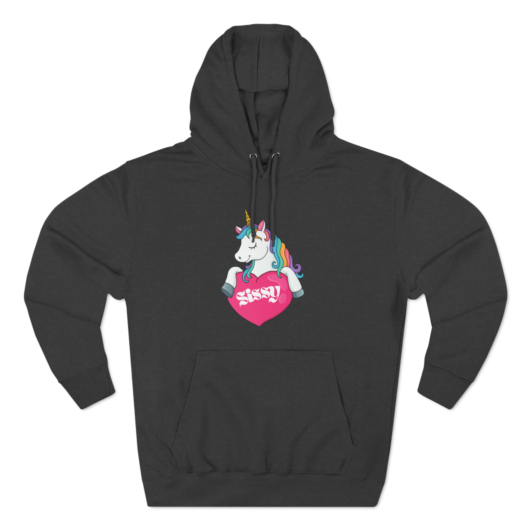Unicorn Sissy Three-Panel Fleece Hoodie