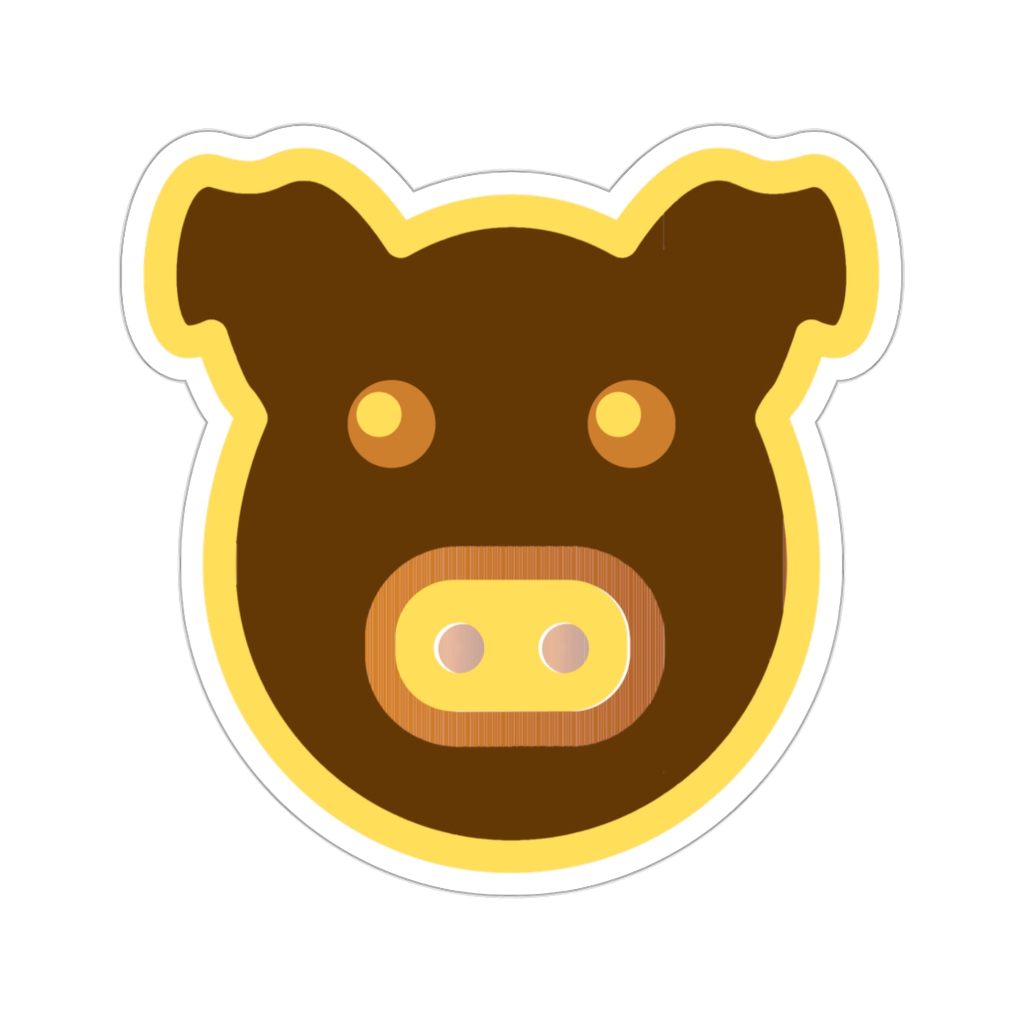 Dirty Pig Kiss-Cut Stickers - Kiss-Cut Stickers - Twisted Jezebel