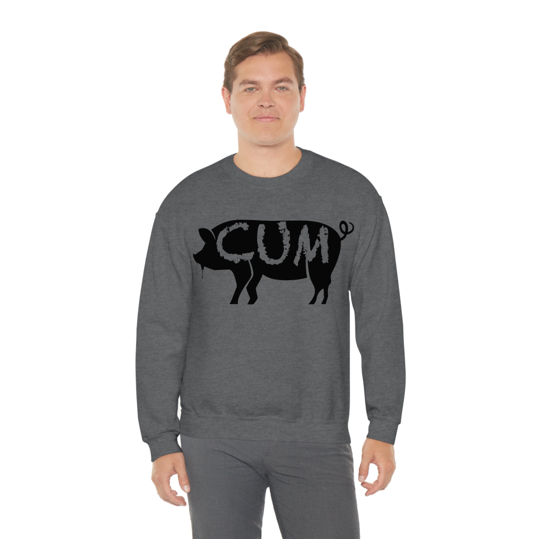 Cum Pig Pullover - Sweatshirt - Twisted Jezebel