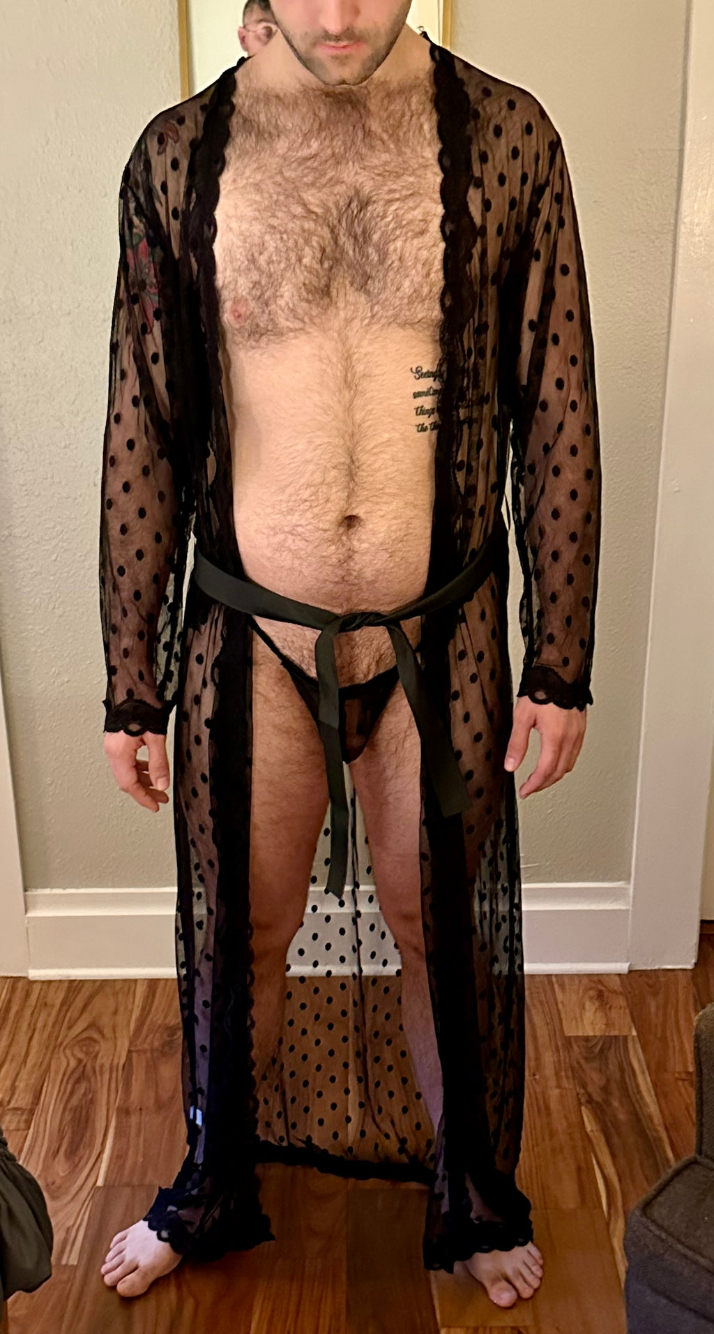 Kimono Bathrobe & Thong Set - Bathrobe - Twisted Jezebel