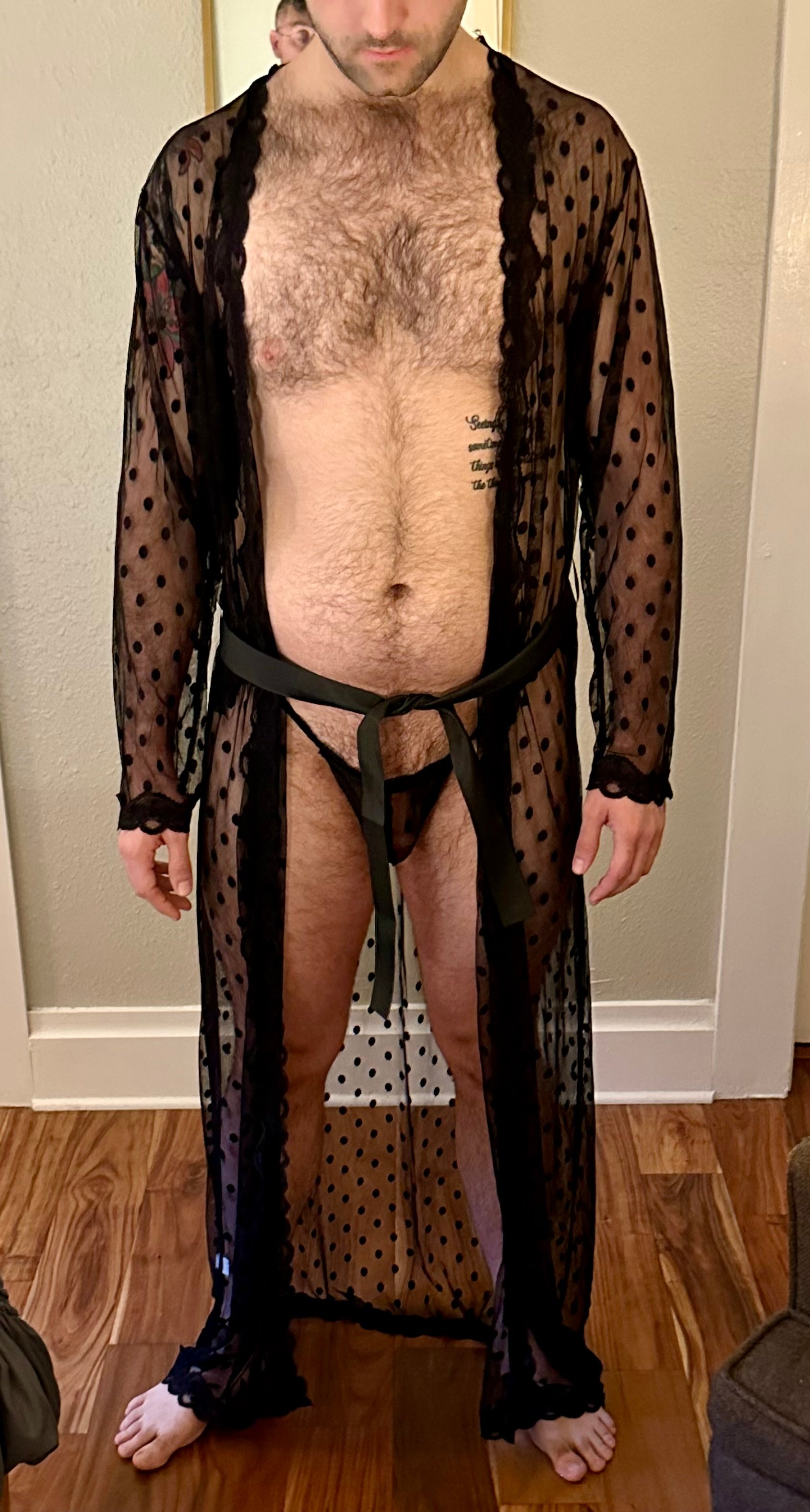 Kimono Bathrobe & Thong Set - Bathrobe - Twisted Jezebel