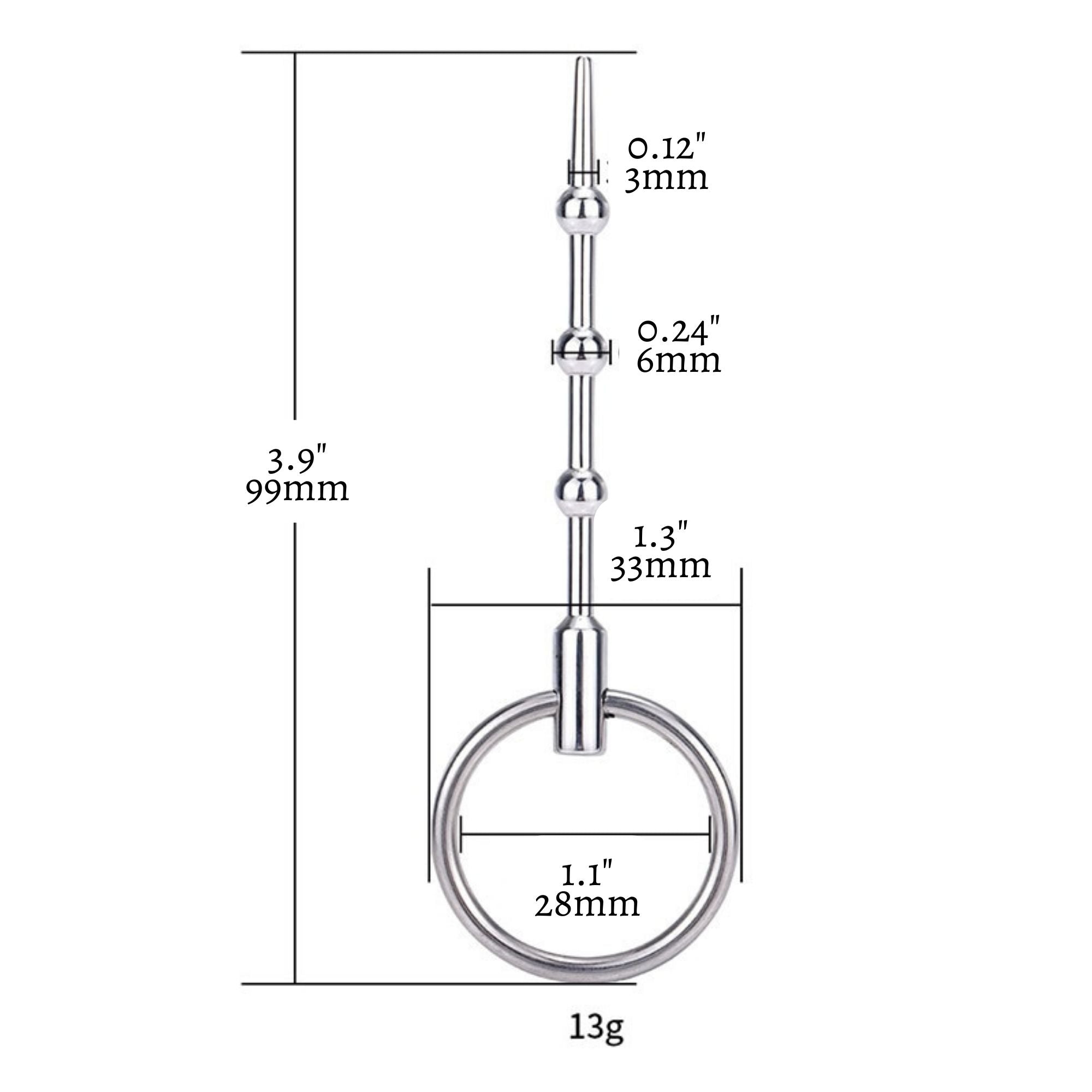 Mini Sounds - Urethral Sound - Twisted Jezebel