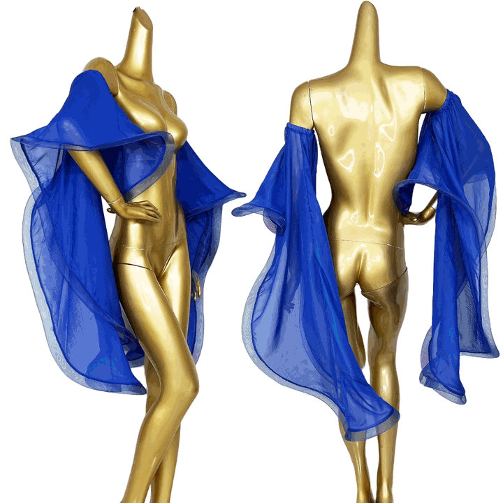 BoomGlam Sissy Chiffon Dancing Sleeves - Lingerie - Twisted Jezebel