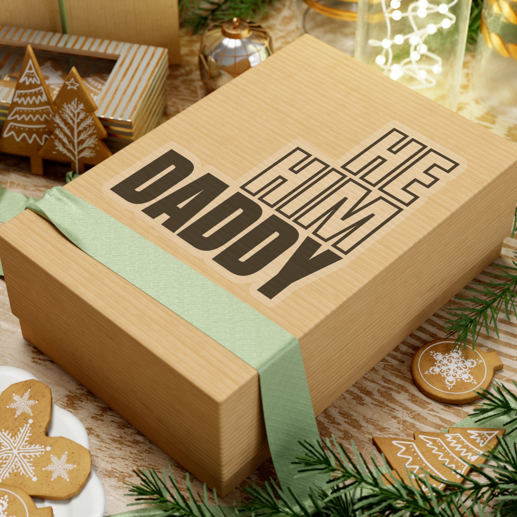 He Him Daddy Kiss-Cut Stickers - Kiss-Cut Stickers - Twisted Jezebel