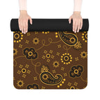 Hanky Code: Brown & Yellow Fluid Proof Rimming Mat
