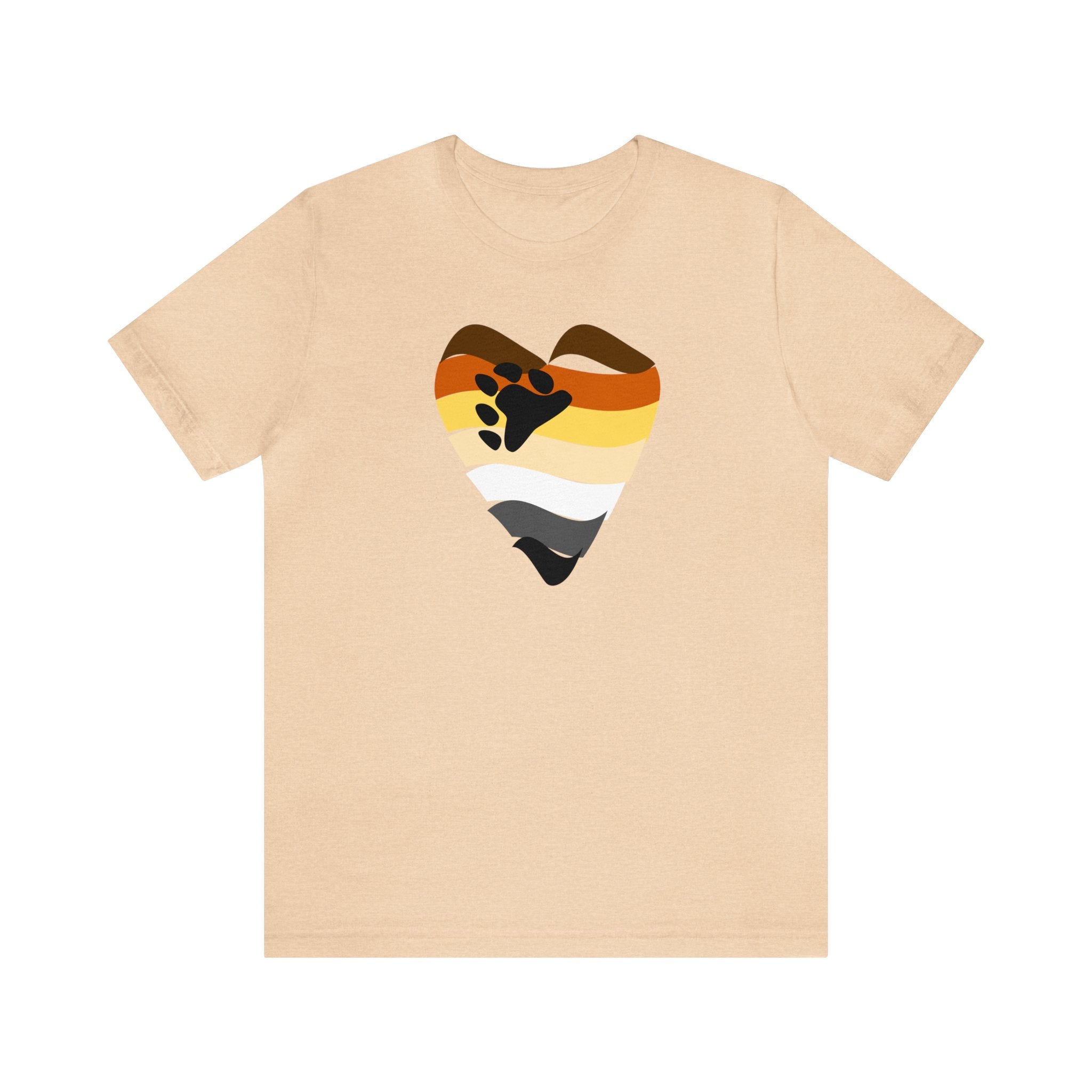 Bear Flag Heart Tee - Tee - Twisted Jezebel