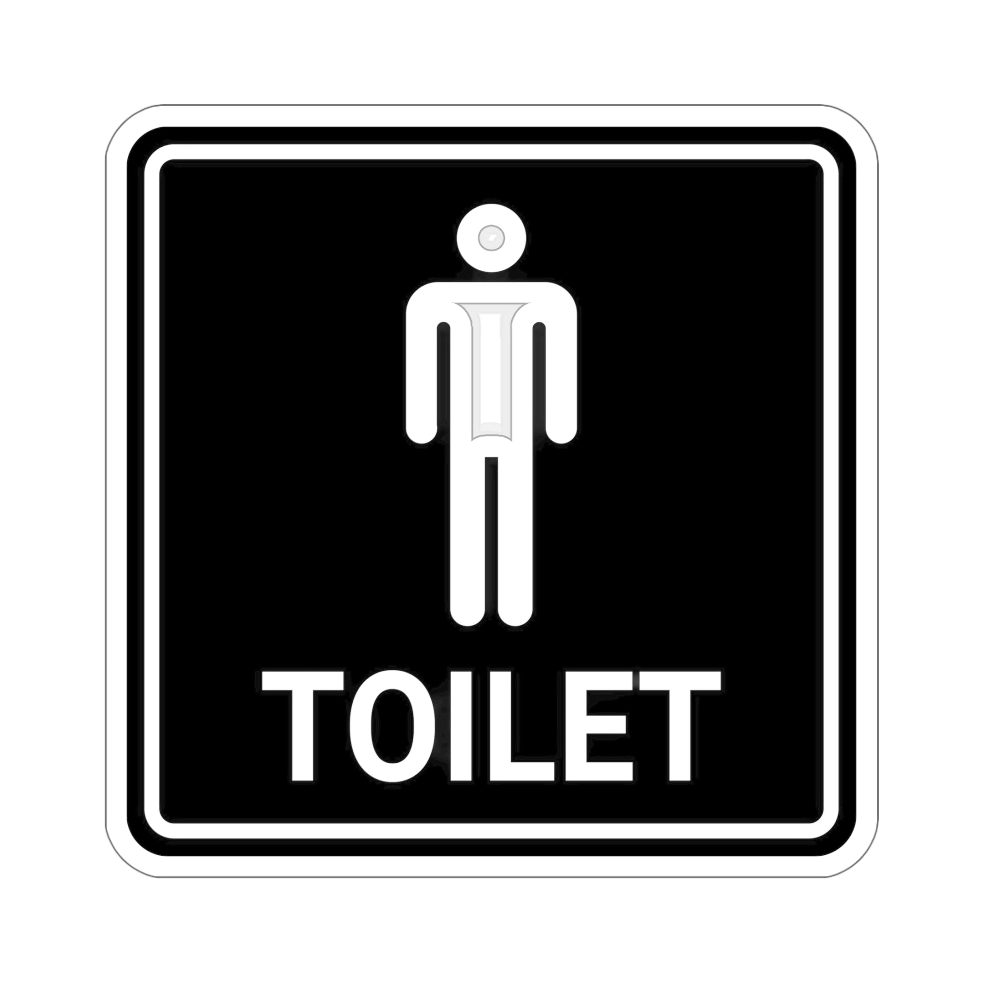 Toilet Kiss-Cut Stickers - Kiss-Cut Stickers - Twisted Jezebel