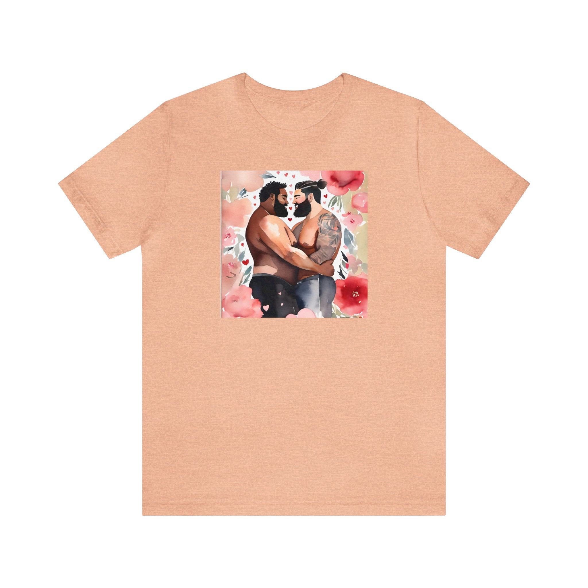 Gay Valentines: "Blossoming Love" Tee - T-Shirt - Twisted Jezebel