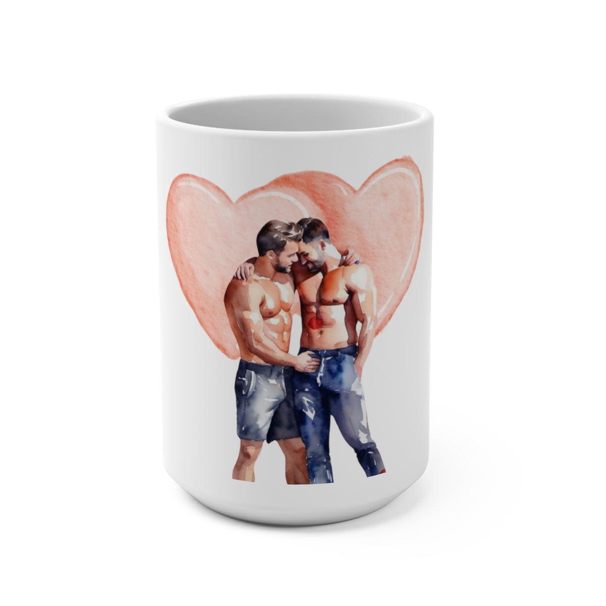 Gay Valentine: Heartfelt Connection Mug - Mug - Twisted Jezebel