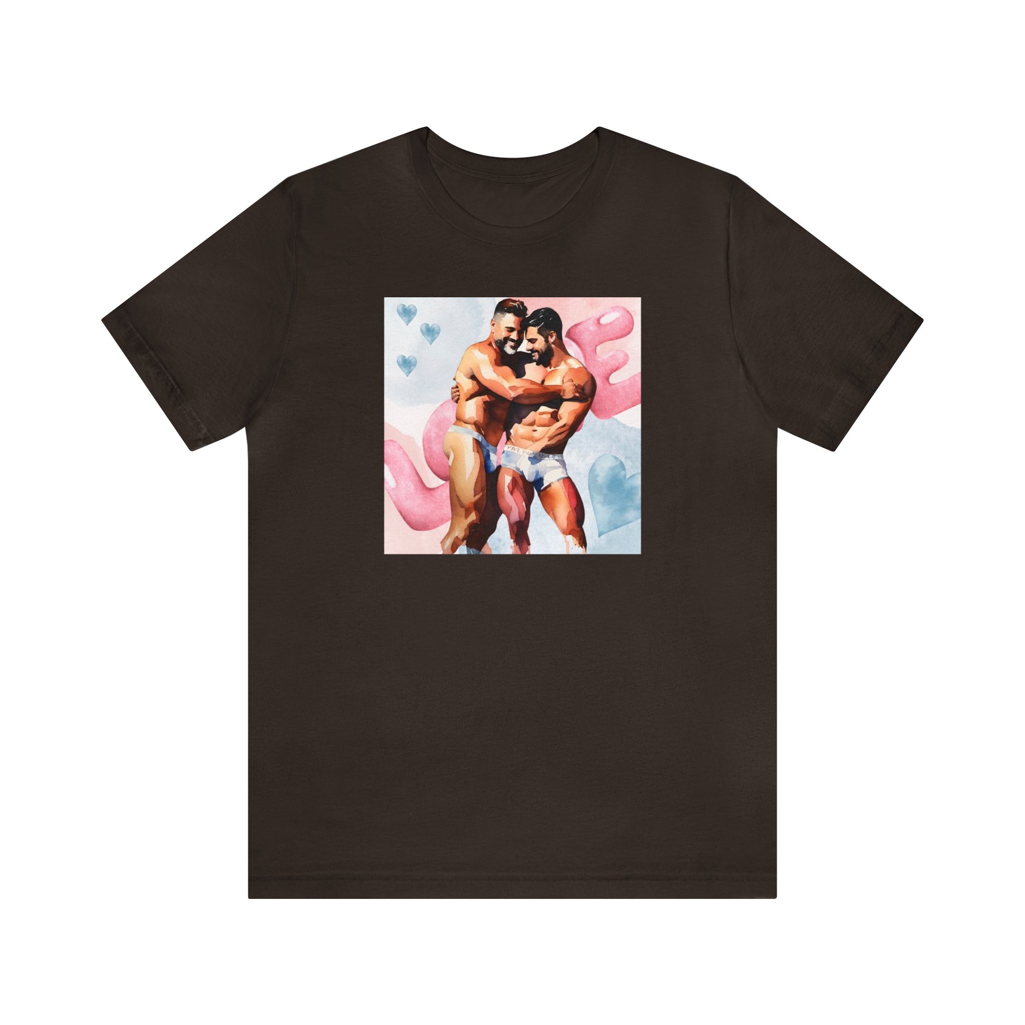 Gay Valentines: "Embrace of Affection" Tee - T-Shirt - Twisted Jezebel